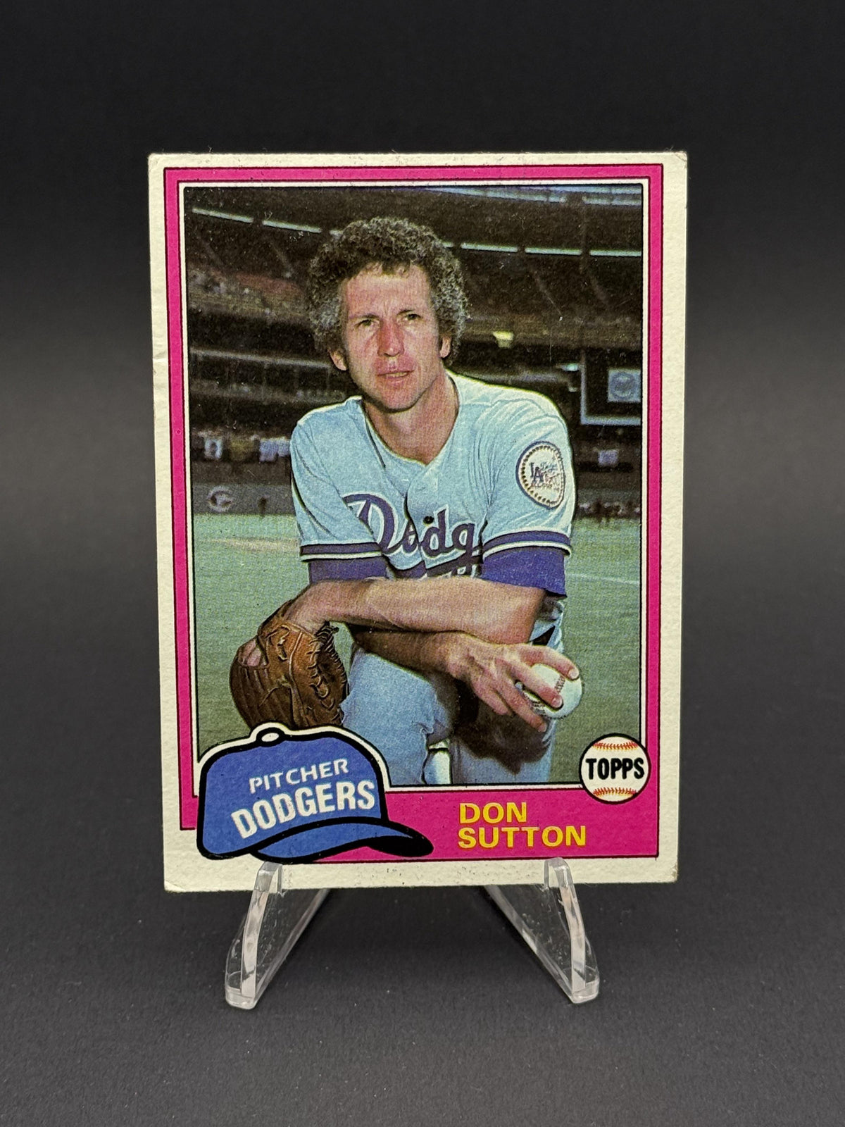 1981 Topps #605 Don Sutton