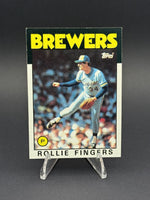 1986 Topps #185 Rollie Fingers