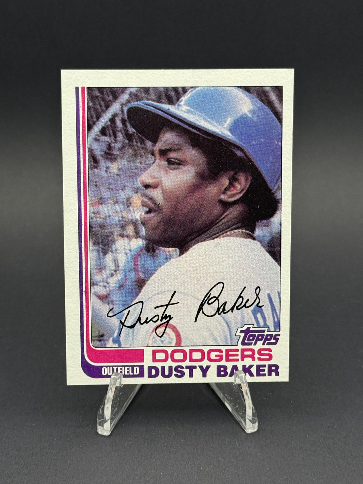 1982 Topps #375 Dusty Baker