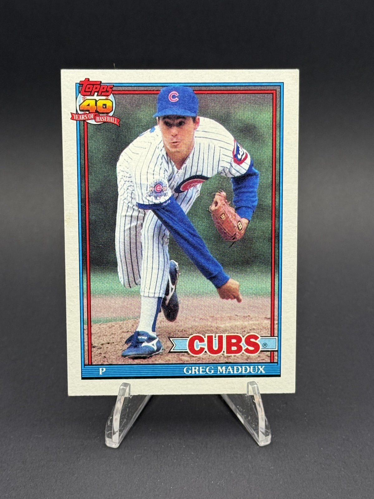 1991 Topps #35 Greg Maddux