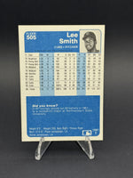 1984 Fleer #505 Lee Smith