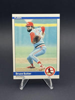 1984 Fleer #338 Bruce Sutter