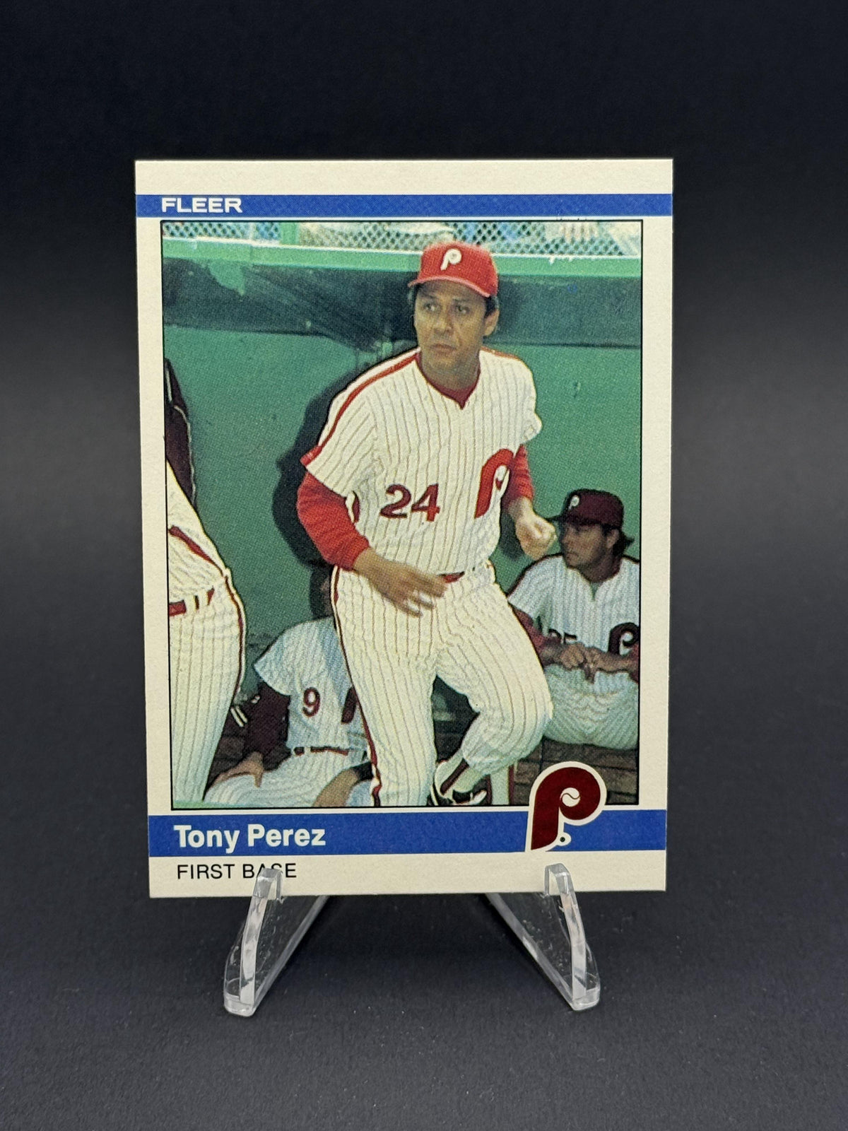 1984 Fleer #44 Tony Perez