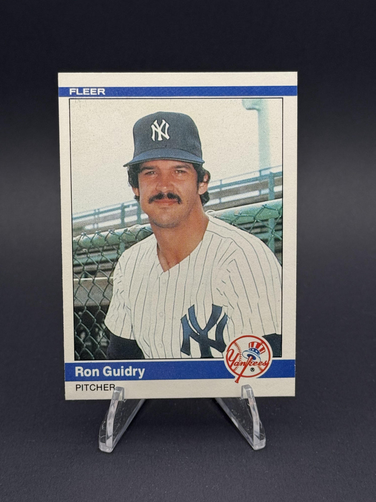 1984 Fleer #127 Ron Guidry