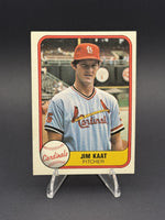 1981 Fleer #536 Jim Kaat