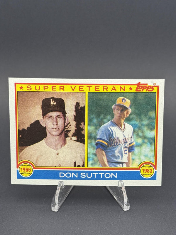 1983 Topps #146 Don Sutton