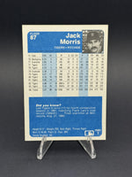 1984 Fleer #87 Jack Morris