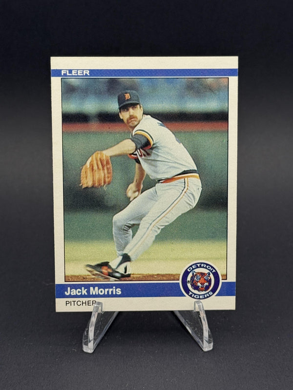 1984 Fleer #87 Jack Morris