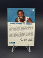 1992 SkyBox USA #105 Magic on Jordan