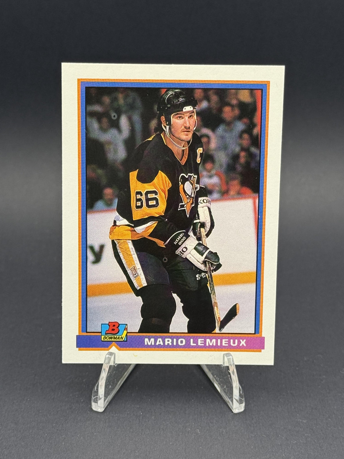 1991-92 Bowman #87 Mario Lemieux
