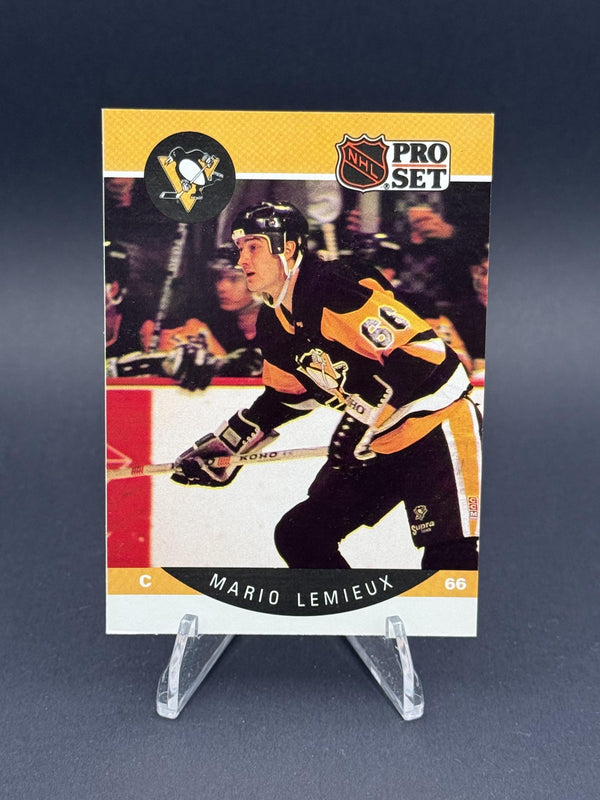 1990-91 Pro Set #236 Mario Lemieux
