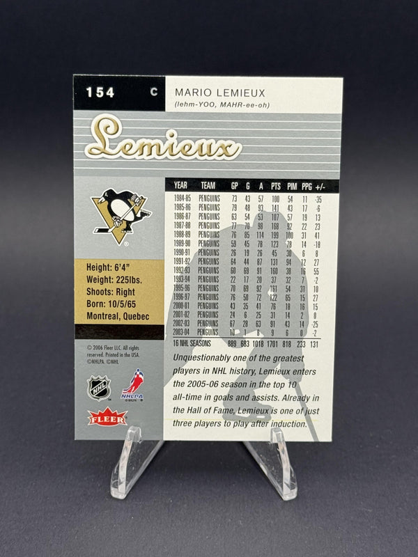 2005-06 Ultra #154 Mario Lemieux