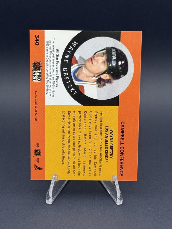 1990-91 Pro Set #340 Wayne Gretzky