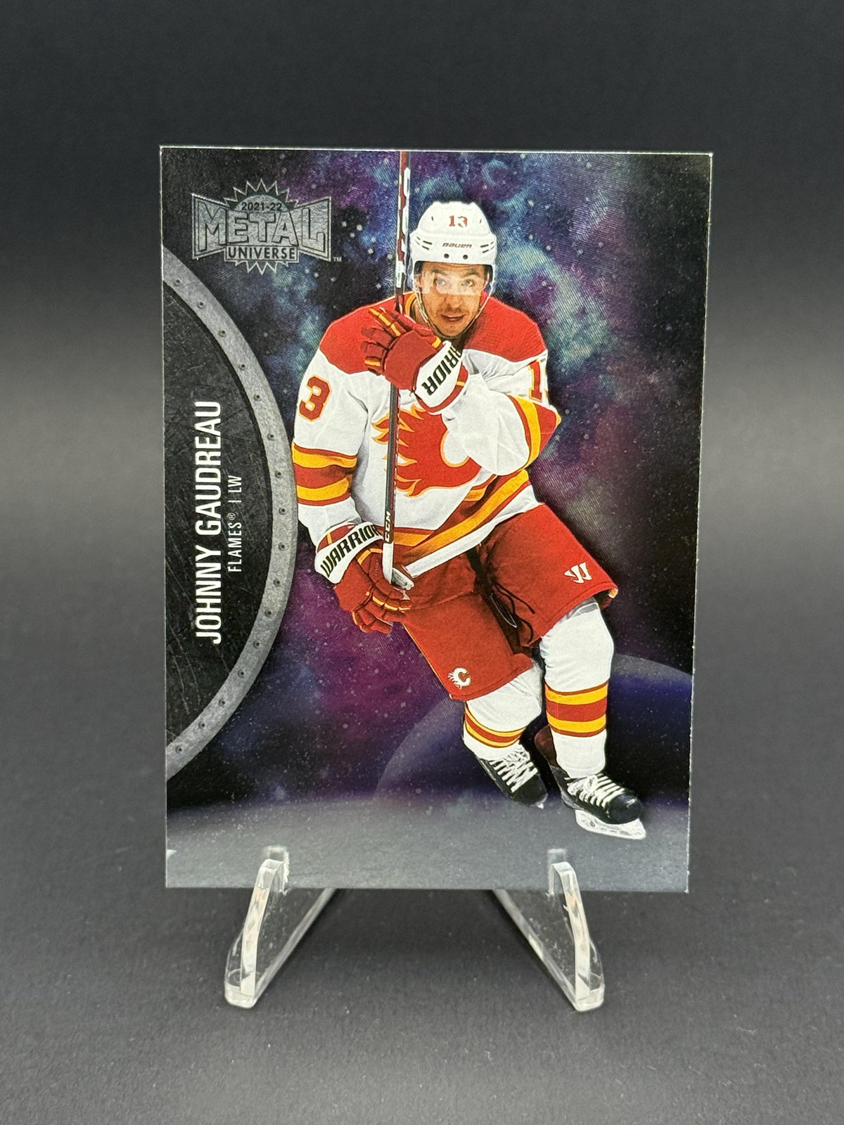 2021-22 SkyBox Metal Universe #72 Johnny Gaudreau