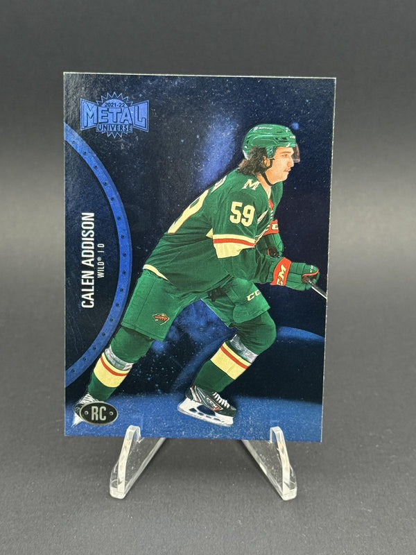 2021-22 SkyBox Metal Universe #162 Calen Addison (RC)