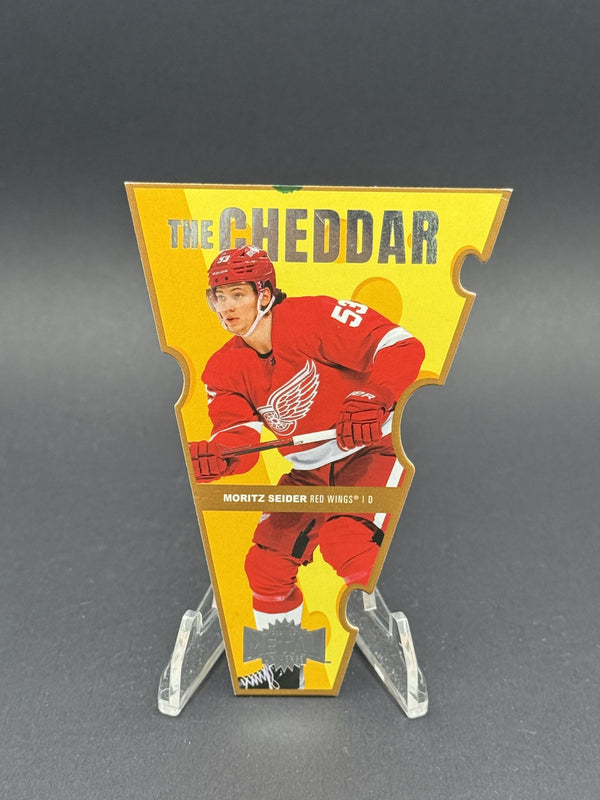 2021-22 SkyBox Metal Universe #TC-16 Moritz Seider The Cheddar