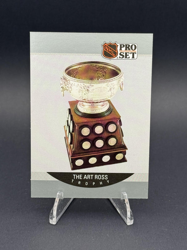 1990-91 Pro Set #388 The Art Ross Trophy