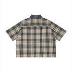 Slab'dUSA | Plaid Boxy Button Up