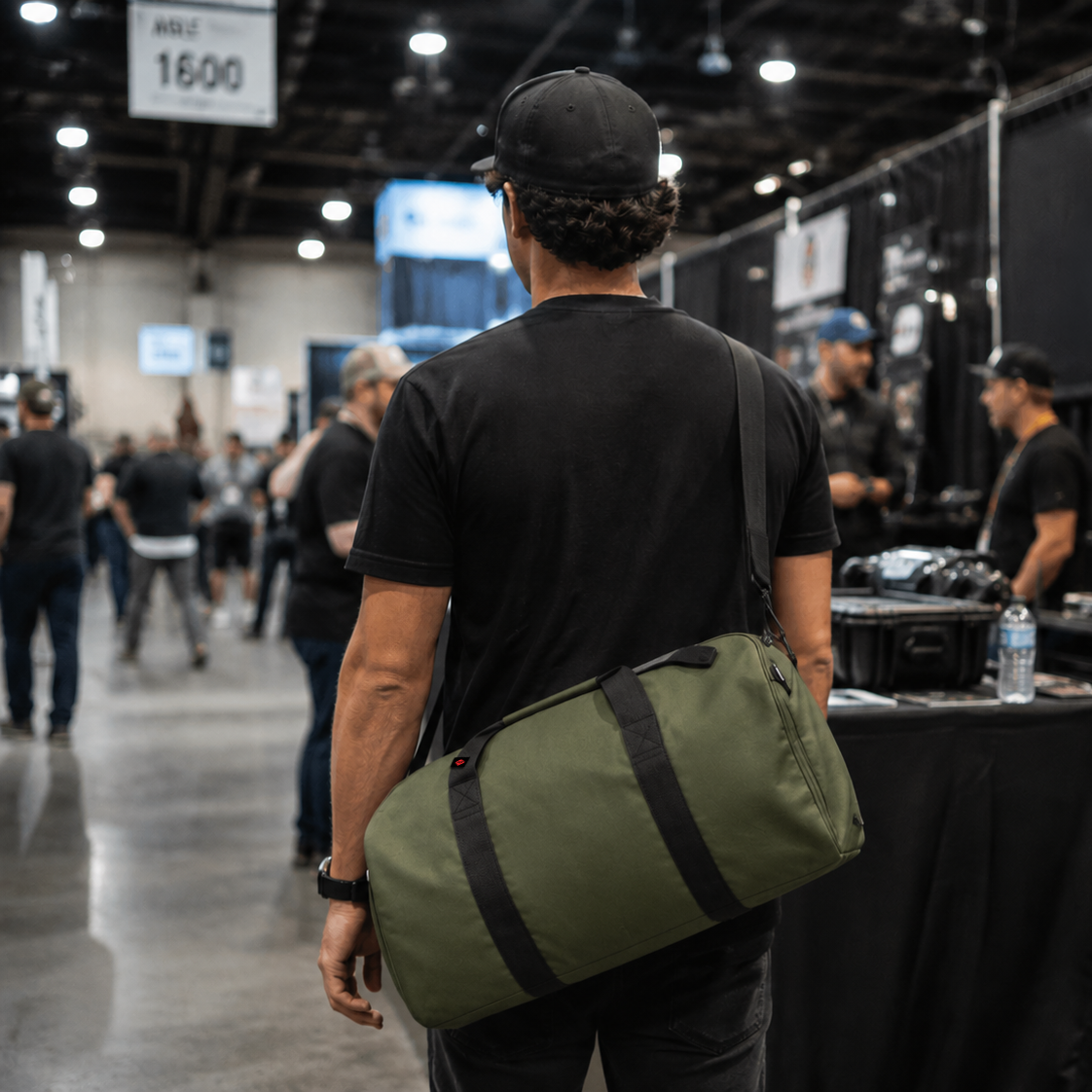 Big Puller Square Duffel Travel Bag