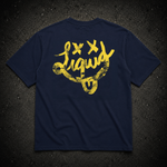 Liquid Grin | Oversized Cotton Tee S/S