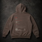 POP CONTROL // ANTI-TRUST Oversize Fleeced Collector's Hoodie