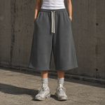 Uber Relaxed Three-quarter Sweats