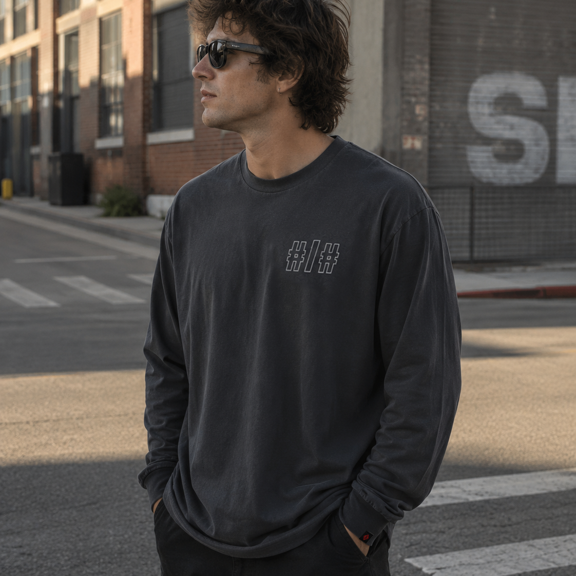 SN | Heavy Faded Tee | L/S