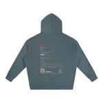 POP CONTROL // ANTI-TRUST Oversize Fleeced Hoodie