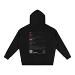 POP CONTROL // ANTI-TRUST Oversize Fleeced Hoodie
