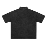 Slab'dUSA | Heavyweight Snow-Washed Polo